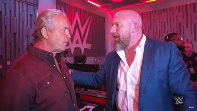 Bret Hart And Triple H Had An Awkward Moment At WWE WrestleMania 41