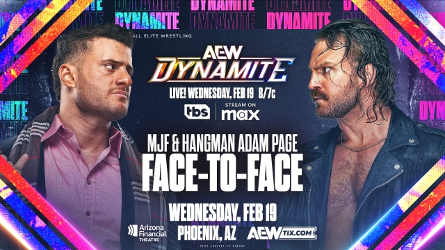 AEW Dynamite Preview For February 19: MJF And Hangman Page Face-Off, Big Bill Vs. Powerhouse Hobbs In A Street Fight