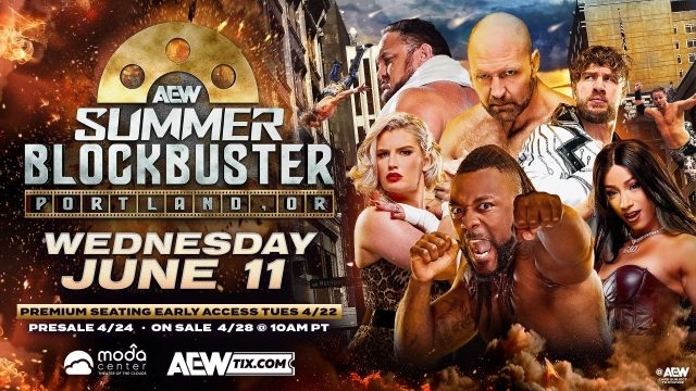 Huge Matches Signed For AEW Summer Blockbuster