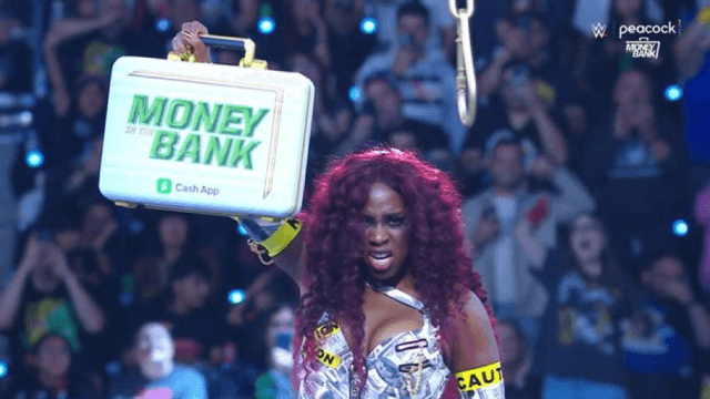 Naomi Captures The Briefcase At WWE Money In The Bank