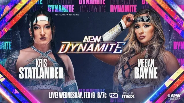 Kris Statlander vs. Megan Bayne Announced For AEW Dynamite, Updated Card