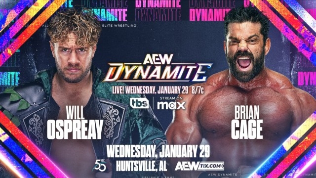 AEW Dynamite Preview For January 29: TBS Title Match, Will Ospreay Vs. Brian Cage