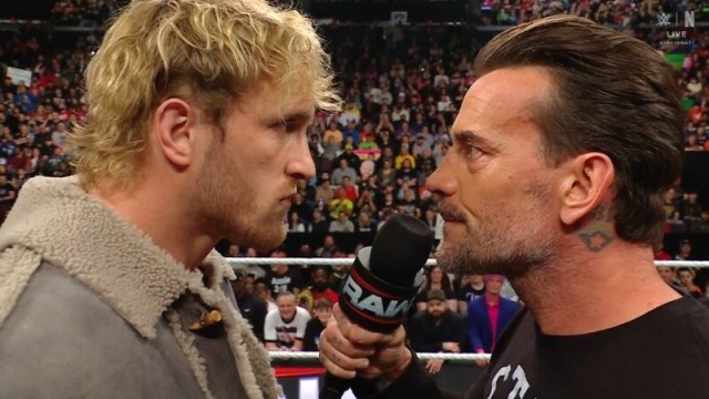 Logan Paul Slaps CM Punk On WWE RAW