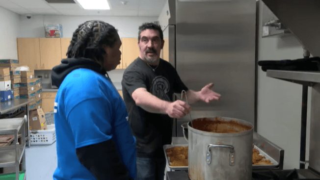 Red Wings chef teaches kids at the Boys and Girls Clubs of Rochester cooking skills