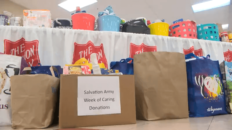 Salvation Army celebrates Day of Caring with 'Bundles of Hope'