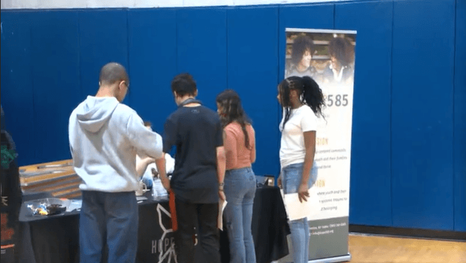 Youth workforce initiative hosts event with games and prizes