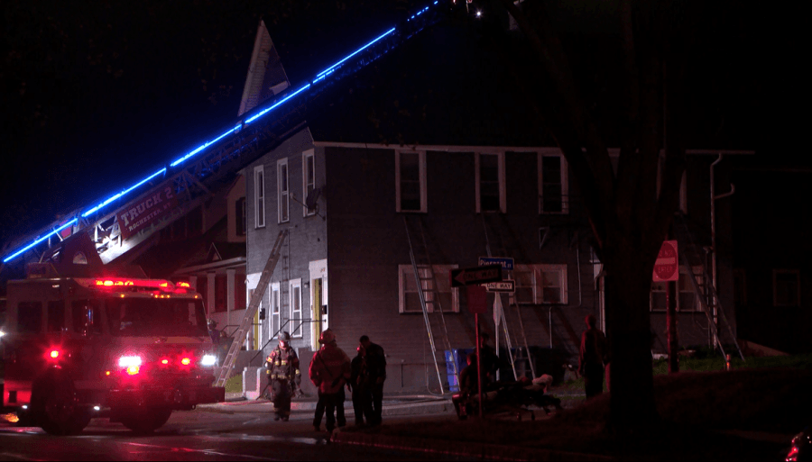 Several people displaced after Lexington Ave. electrical fire