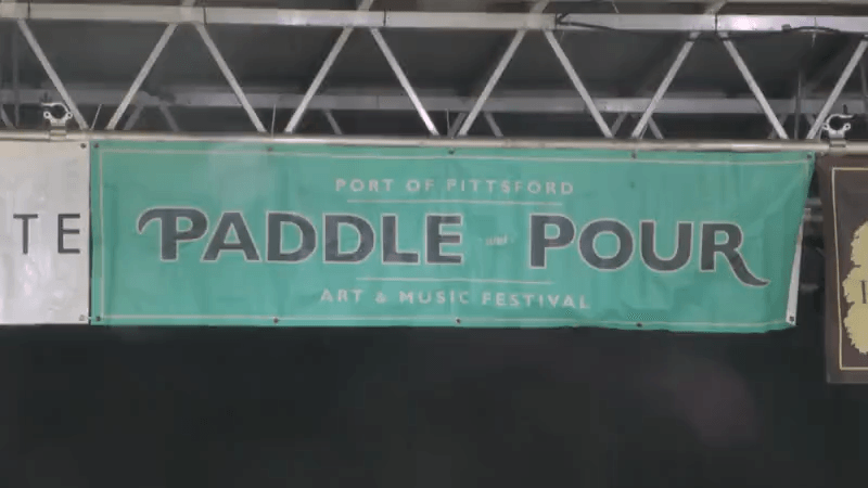 Paddle and Pour Arts & Music Festival held in Pittsford