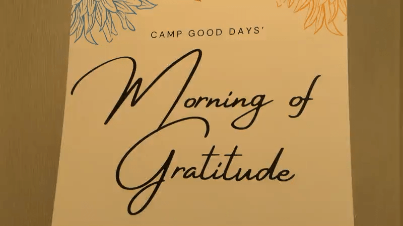 Camp Good Days honors volunteers at annual Morning of Gratitude