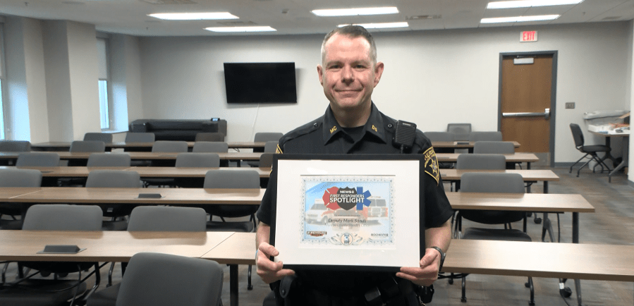 First Responders Spotlight: Deputy honored for decade-long running streak