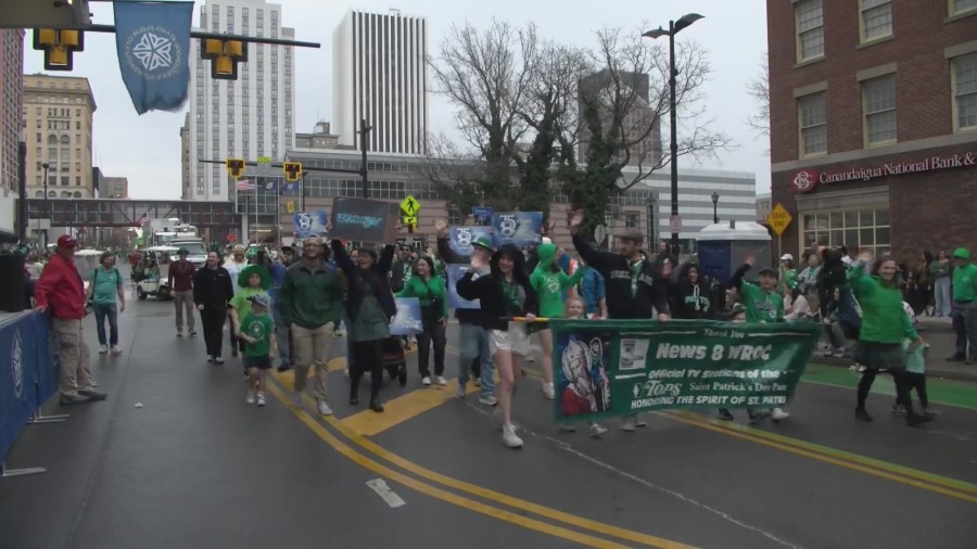 A spectacular spectacle of shamrocks: The 2025 Rochester St. Patrick's Day Parade