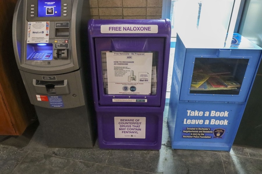 Over 600 Naloxboxes installed across Monroe County to fight overdoses