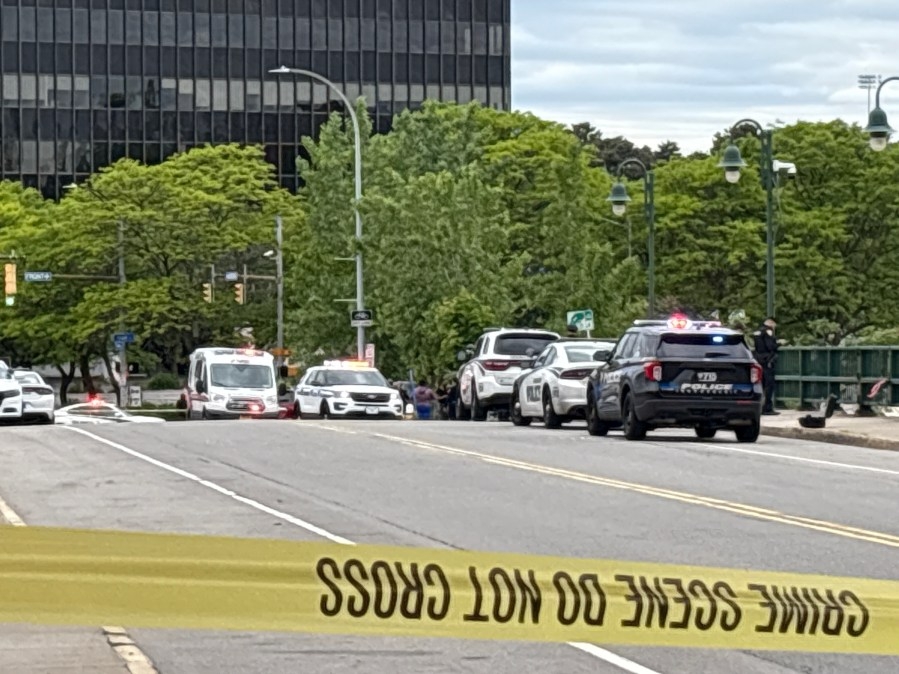 Multiple agencies responding to possible person in Genesee River