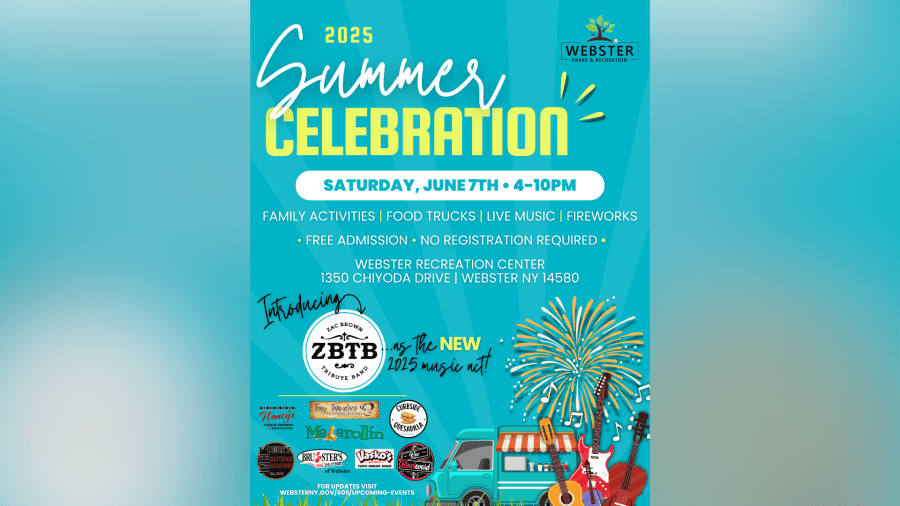 Webster kicks off the season with 2025 Summer Celebration