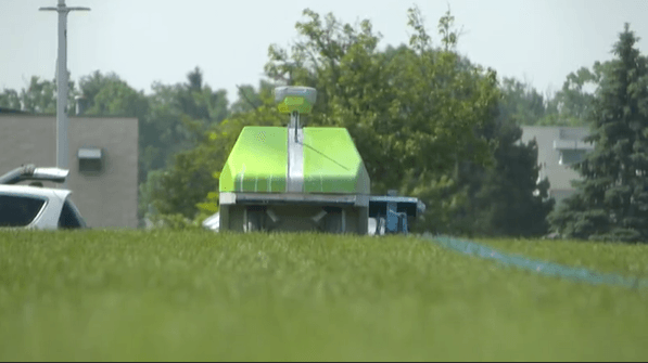 Turf Tank transforms field painting at Total Sports in NY
