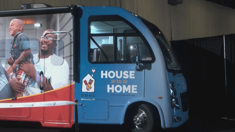 Ronald McDonald House reveals House to Home Mobile Medical Unit