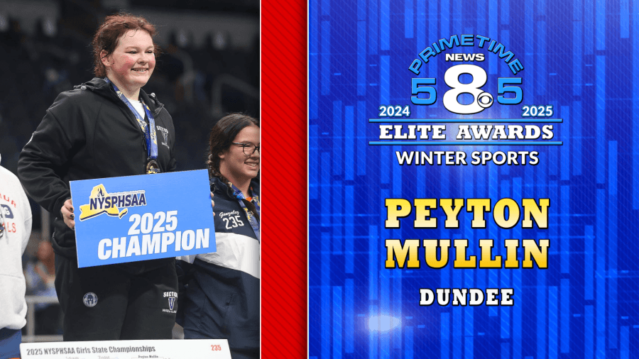 News 8 Primetime 585 Elite Awards: Girls wrestling