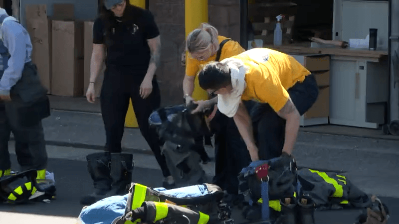 Women explore firefighting at Brighton Fire Department Female Firefighter Field Day