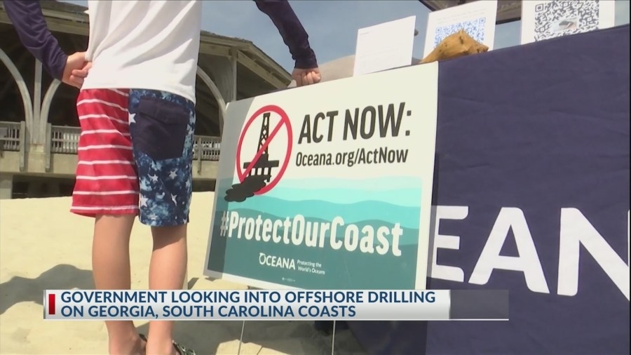 Federal government discussing offshore drilling off on South Carolina, Georgia coast
