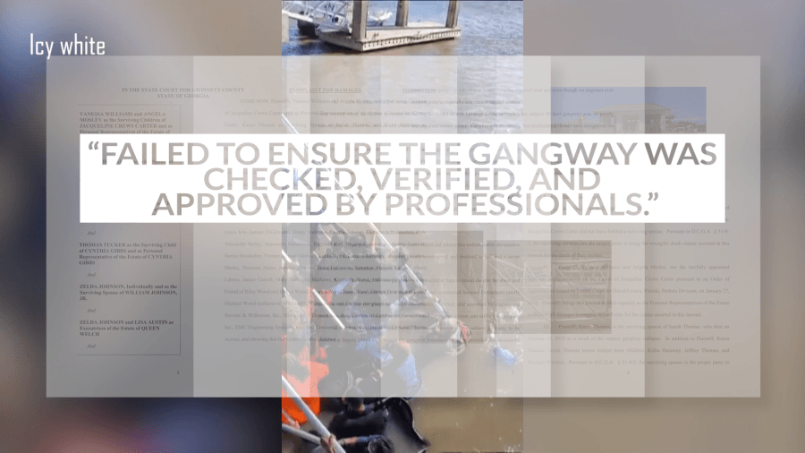 Sapelo Island gangway collapse lawsuit filed
