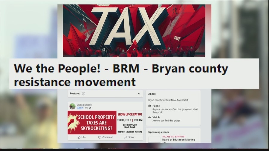 Bryan Co. residents spars with school board over tax exemption