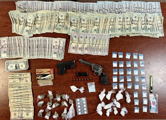 Valdosta Police seize drugs, firearms in Ginny Drive sweep