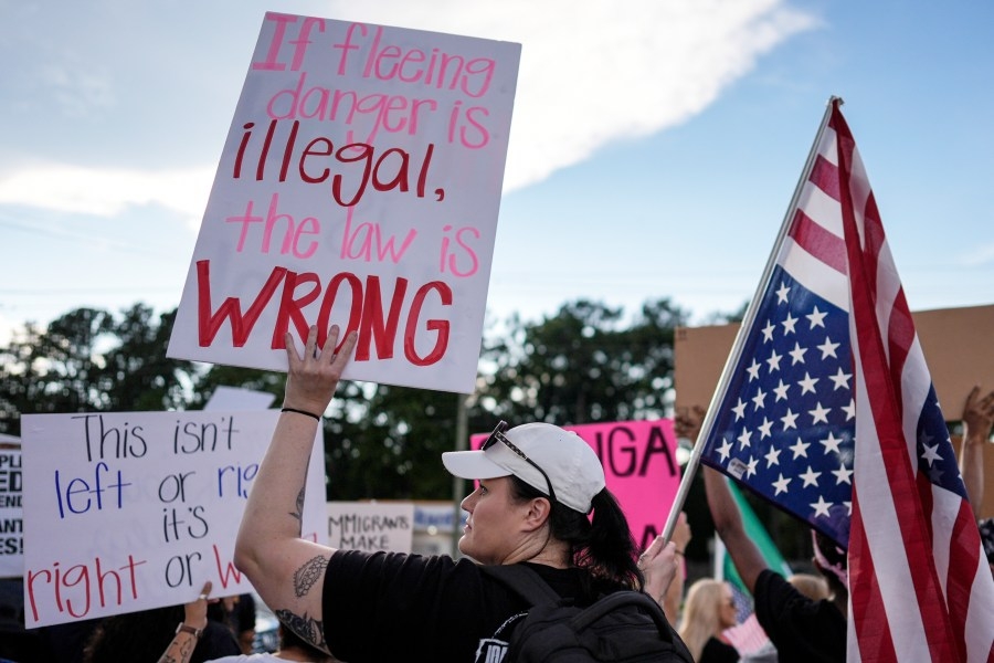 Georgia state officials warn demonstrators ahead planned protests