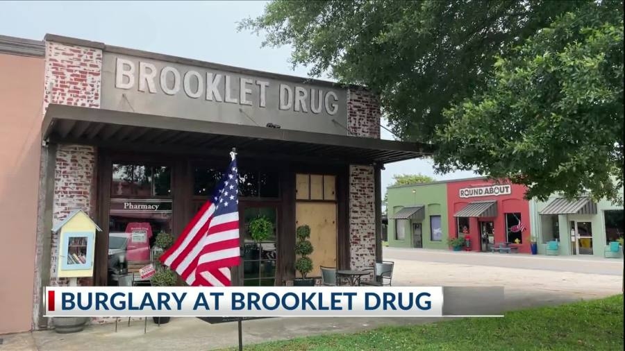 Brooklet drugstore burglarized