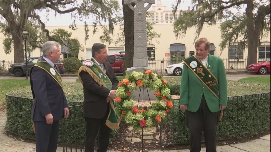 Celtic Cross ceremony: the Sunday before Saint Patrick's Day tradition in Savannah
