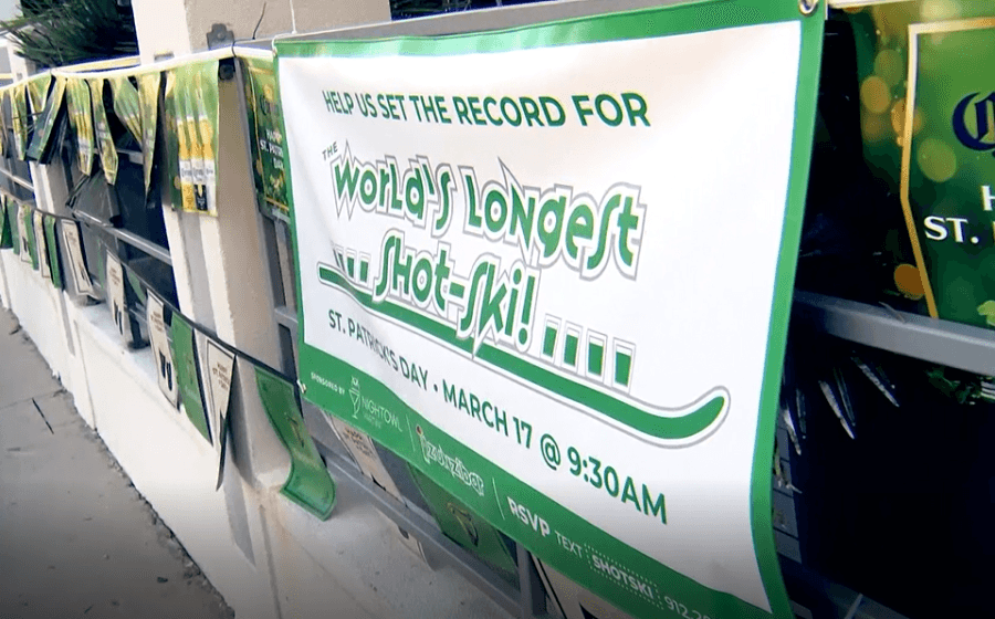Zunzibar's St. Patrick's Day Shot-Ski for Hunger Relief