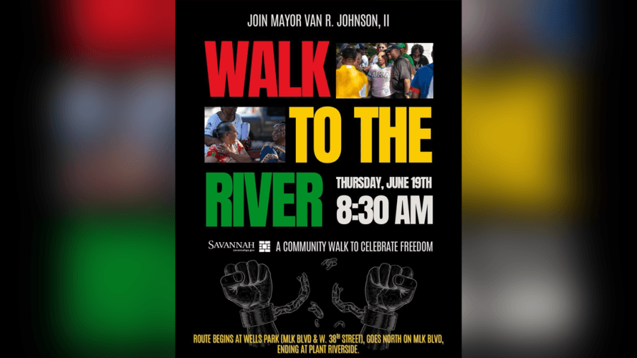 Join the second annual ‘Juneteenth Walk to the River'