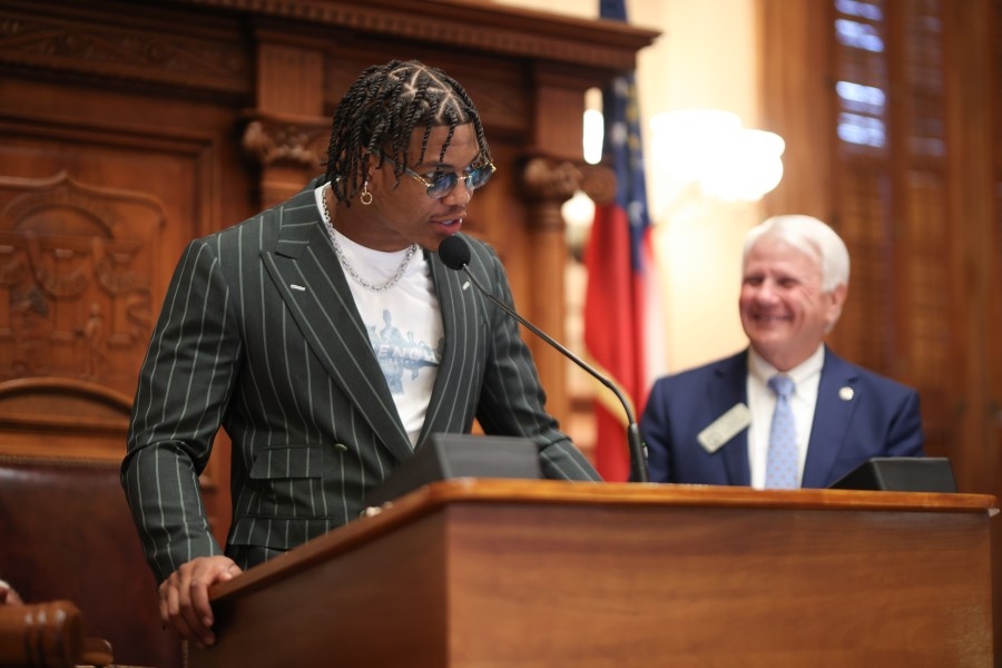Savannah native honored on Georgia house floor for winning Super Bowl