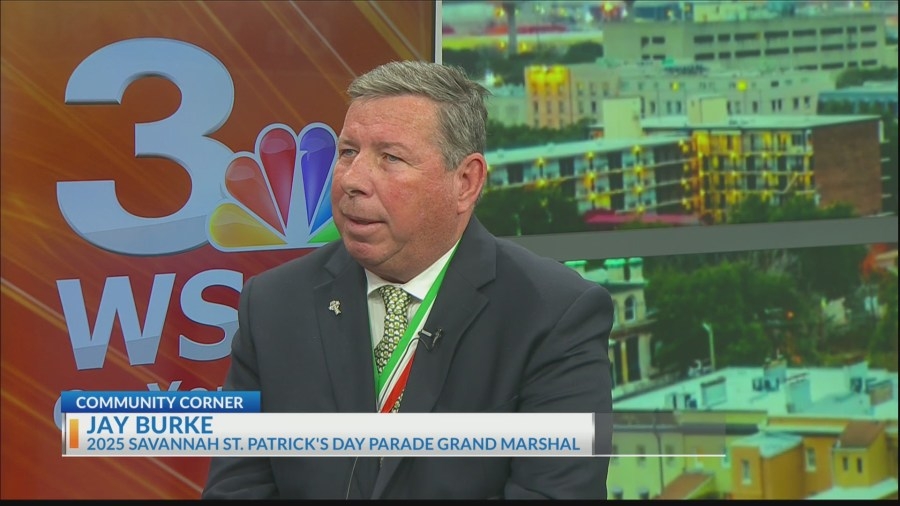 Community Corner: St. Patrick's Day Parade Grand Marshal Jay Burke talks about his whirlwind experience