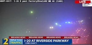 TRAFFIC RED ALERT: Crash shuts down I-20 in both directions near Six Flags