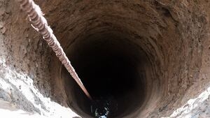 North Georgia man recovering after falling through floor and 75 feet into a well