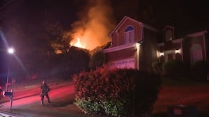 Ammo explodes inside burning DeKalb County home
