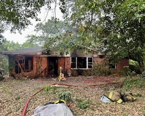 Body found inside burning Athens home