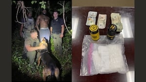 Butts County deputies catch accused drug trafficker after he runs from traffic stop with meth
