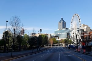 Heads up, drivers: There's a temporary traffic pattern shift for construction in downtown Atlanta