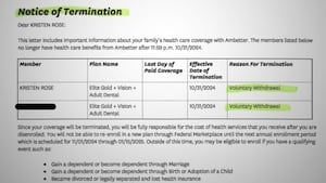 Woman says she was kicked off health insurance over ‘systematic failure' from federal agencies