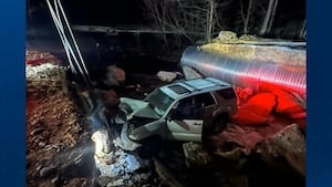 North GA man injured in crash after road washes out, says county knew and failed to block road