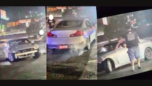 1 person critically injured after being hit, dragged by reckless driver in Marietta