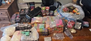 Several pounds of suspected ketamine, THC products seized at Guyton home, sheriff's office says