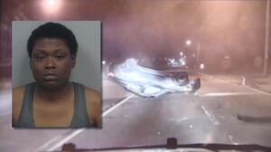 Woman crawls from wreckage after flipping car in 100 mph chase with Snellville police