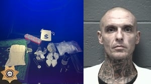 Metro Atlanta gang member admits to smoking weed in his car, but then deputies found a stash of meth
