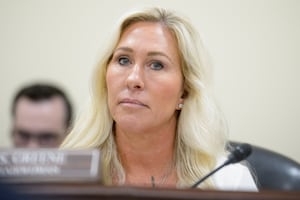 Rep. Marjorie Taylor Greene scooped up stocks as the market crumbled last week