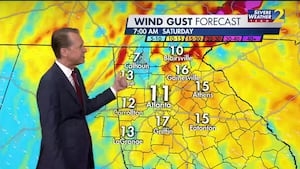 A break from the rain: Sunny, breezy Saturday on the way