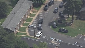 Massive police presence at DeKalb County apartment complex