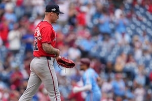 Braves starting pitcher likely out for rest of season