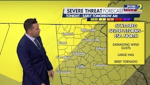 Threat of strong, severe storms Friday night through Saturday morning